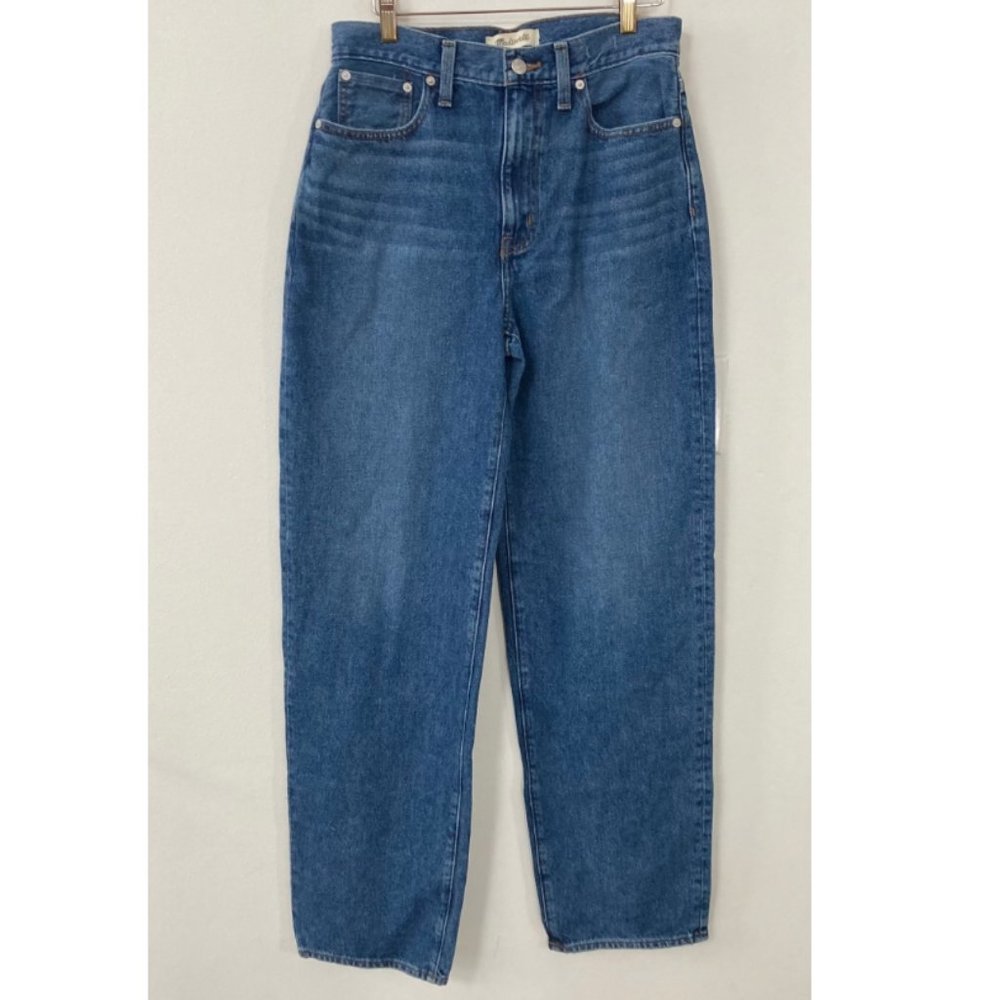 Madewell Baggy Straight Jeans in Firthway Wash - Picture 5 of 9